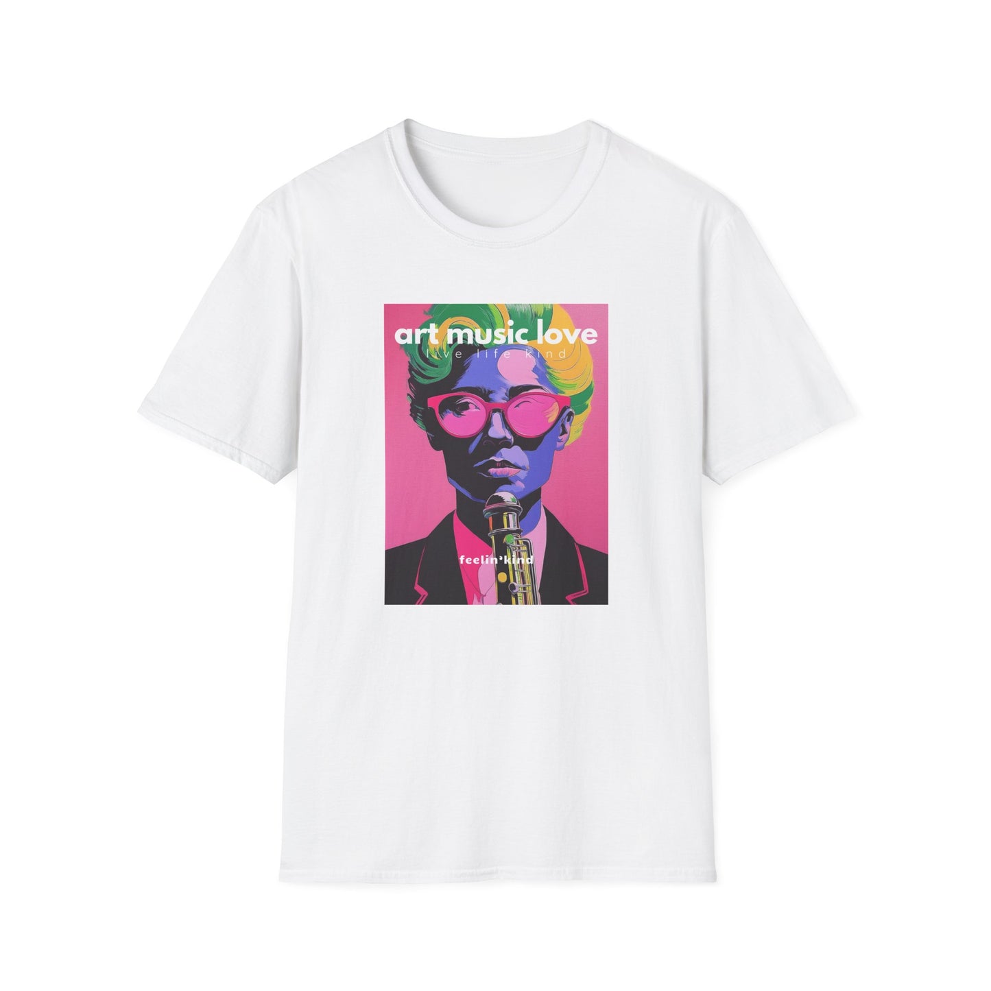 Pop Art Jazz T-Shirt / Art Music Love Collection