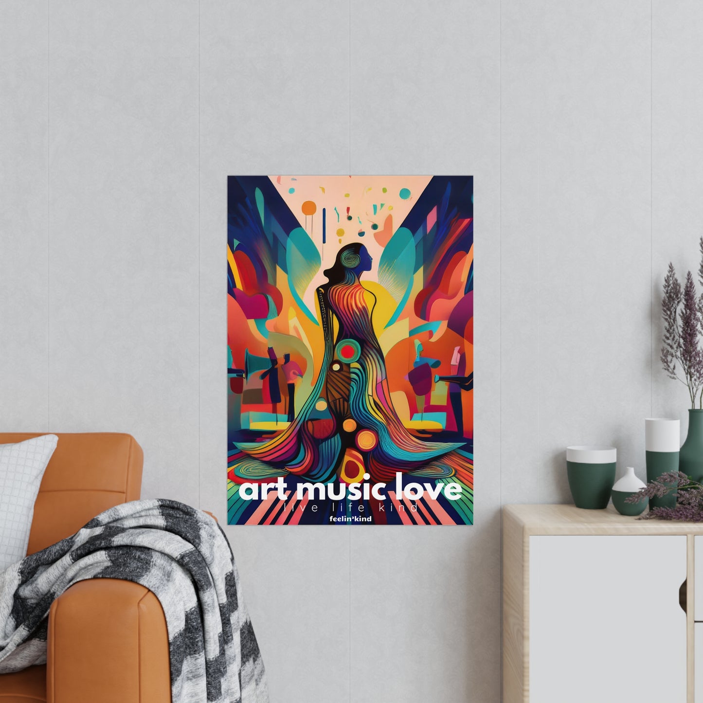 Art Music Love – Socially Kind Poster