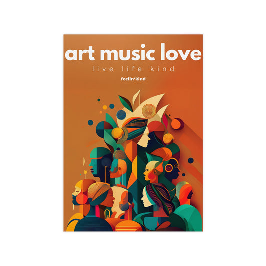 Art Music Love –  The Kindness Collective Poster