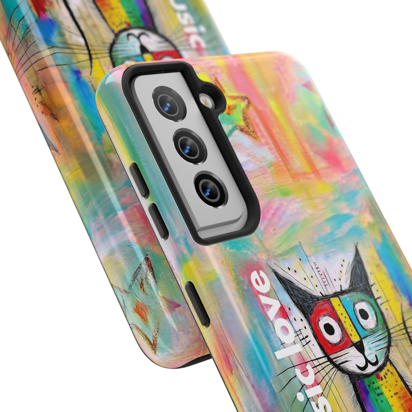 Art Music Love Phone Case – Very Artsy Cat