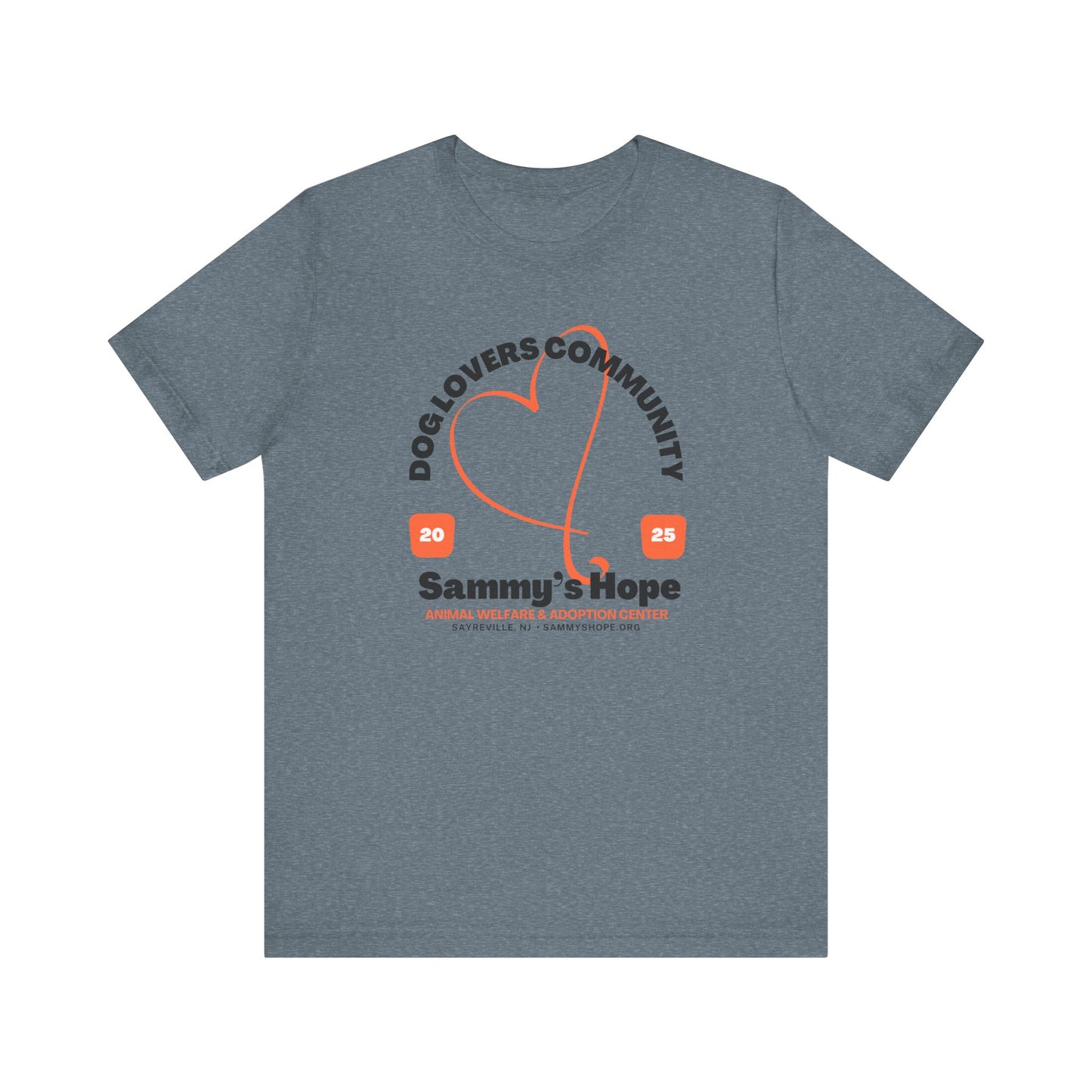Dog Lovers Community Tee – Sammy’s Hope 2025 Edition