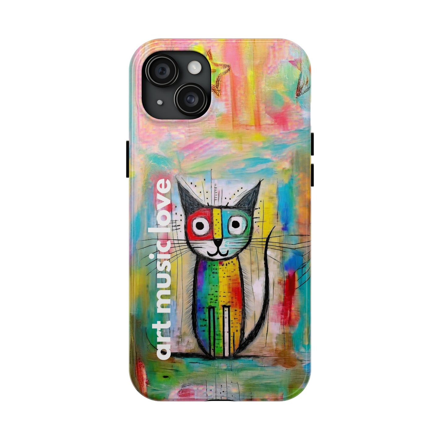 Art Music Love Phone Case – Very Artsy Cat