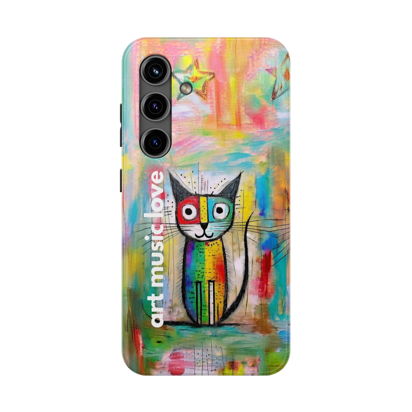 Art Music Love Phone Case – Very Artsy Cat