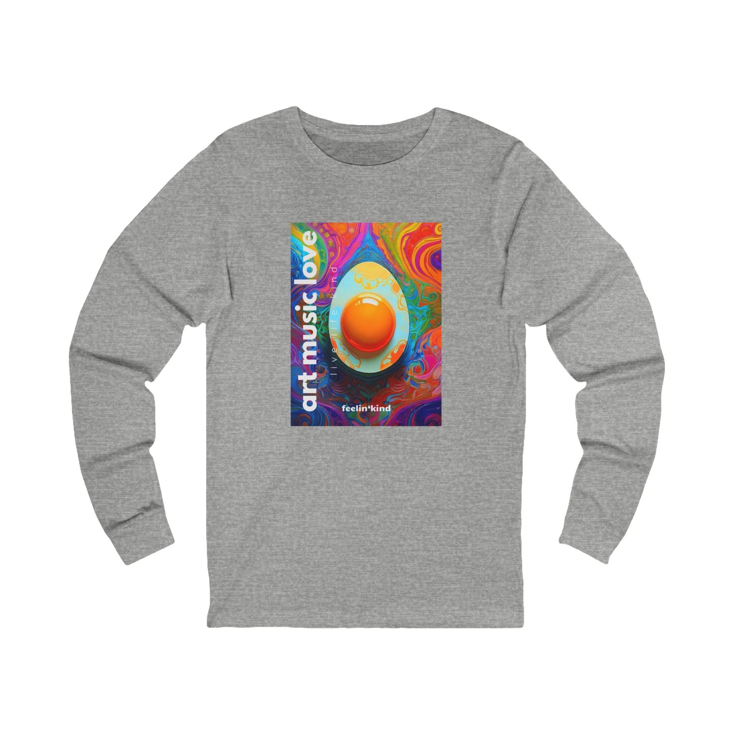 Psychedelic Egg Long Sleeve Tee