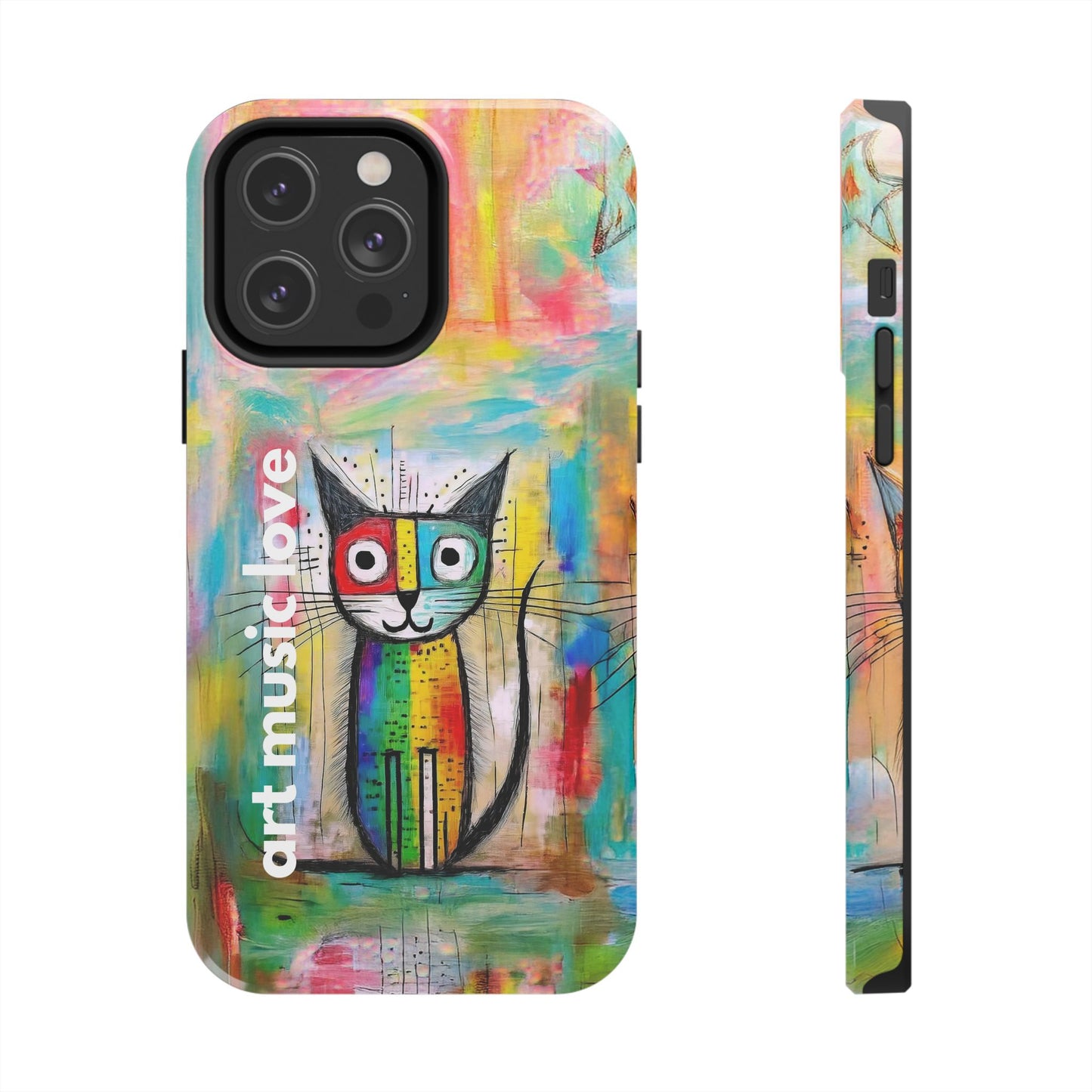 Art Music Love Phone Case – Very Artsy Cat