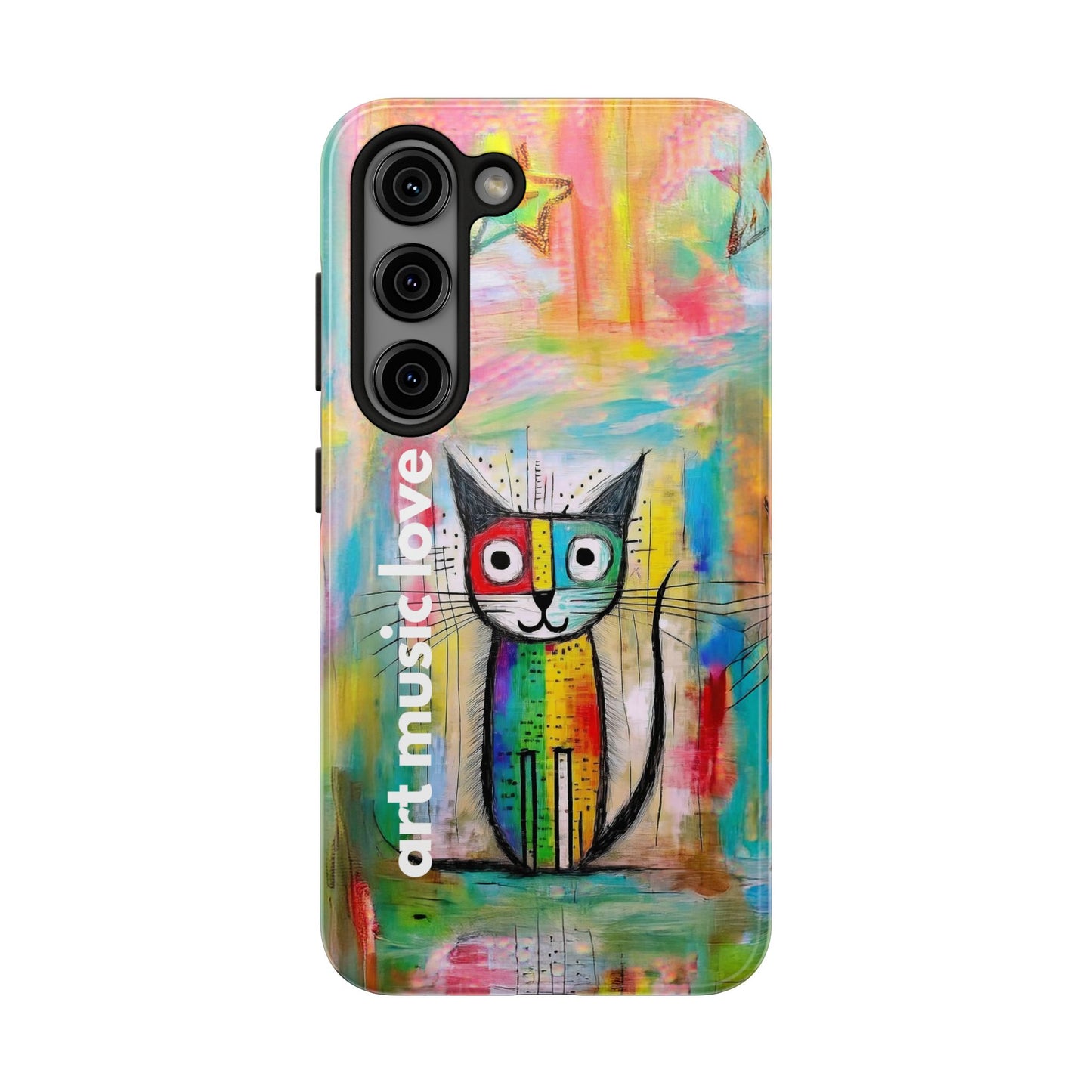 Art Music Love Phone Case – Very Artsy Cat
