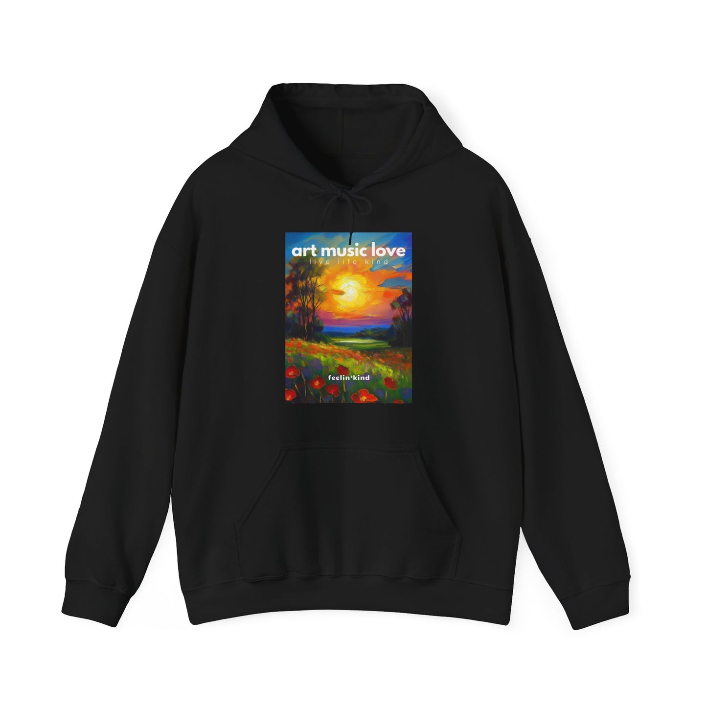 Sunset Landscape hoodie