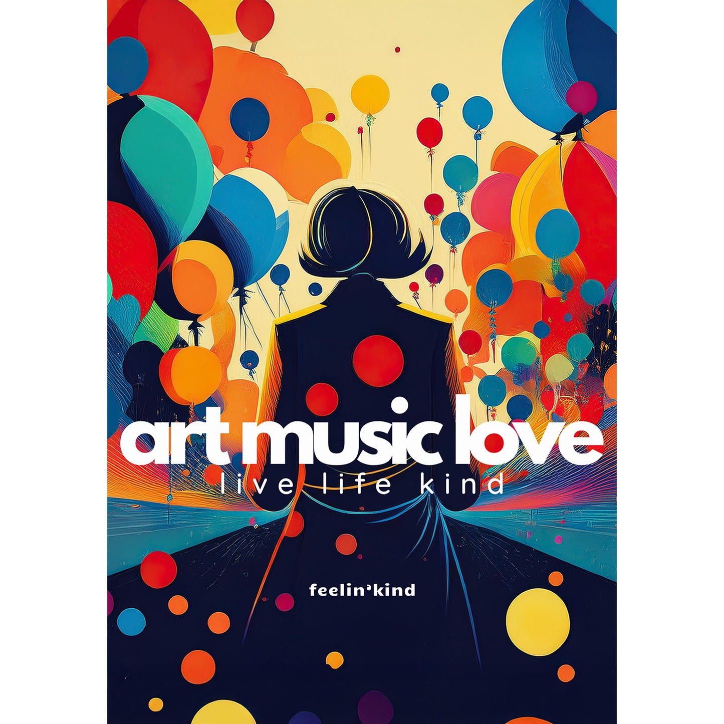 Art Music Love – Balloons of Joy Poster