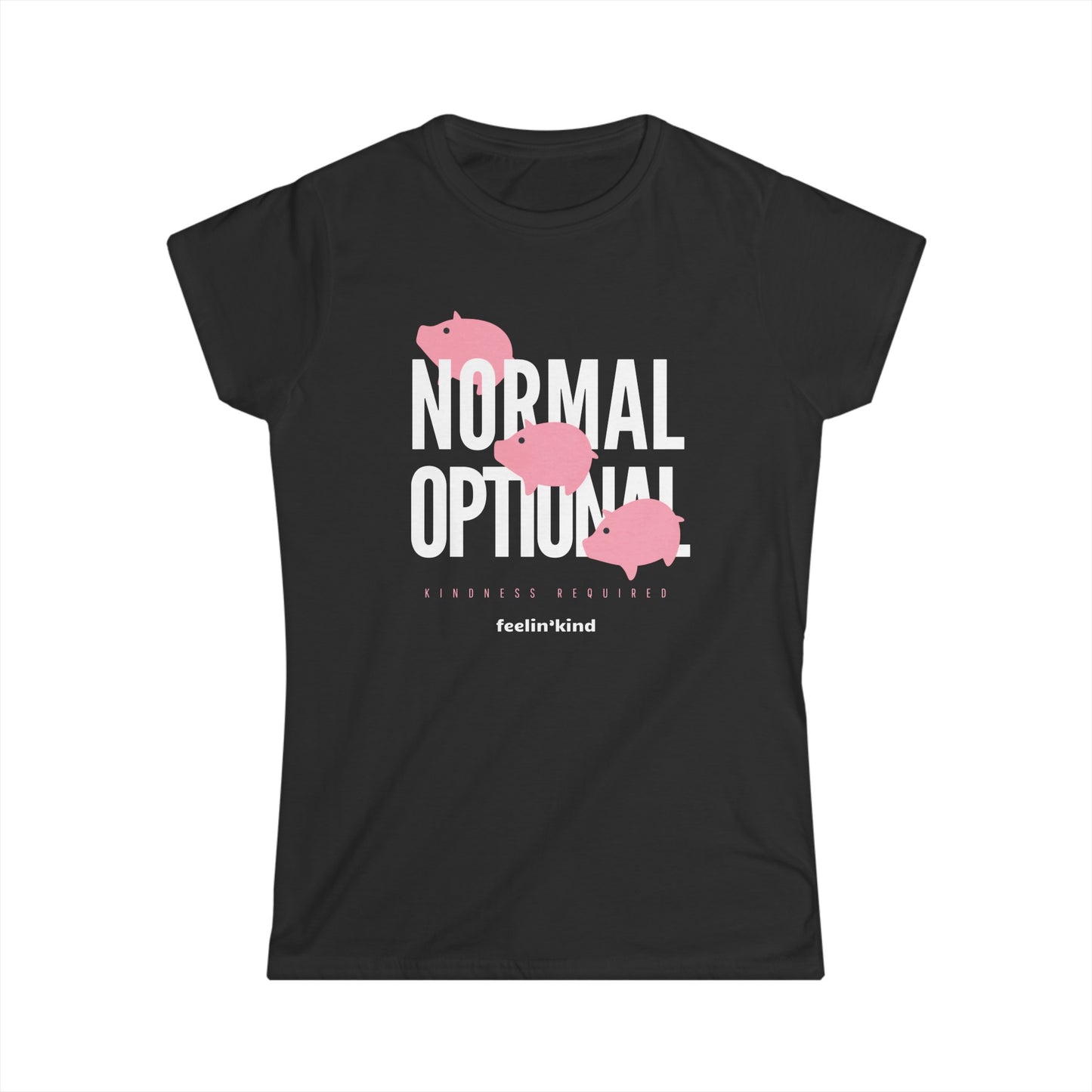 Normal Optional Pigs Women's Tee