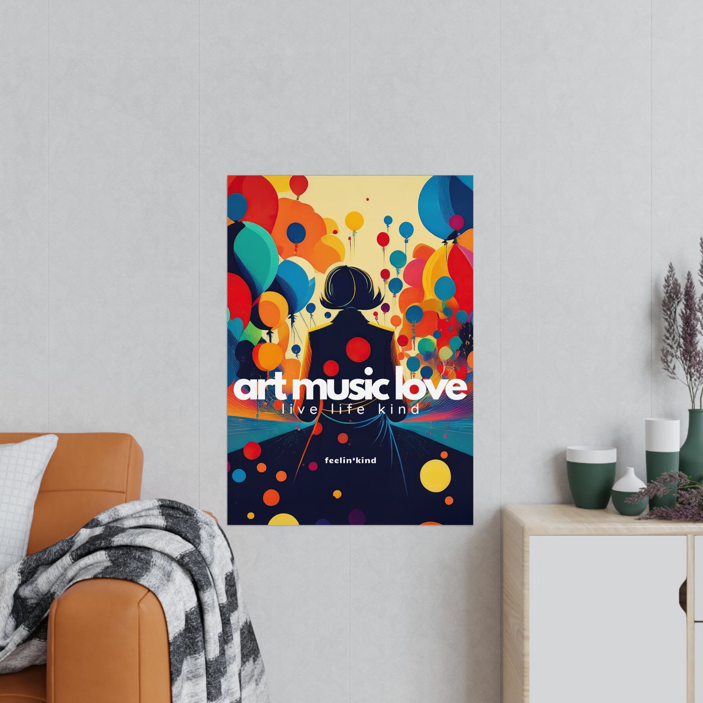 Art Music Love – Balloons of Joy Poster