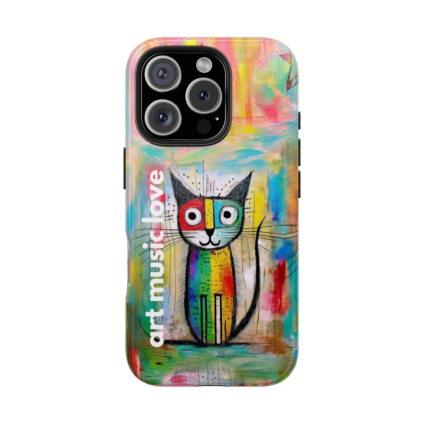 Art Music Love Phone Case – Very Artsy Cat