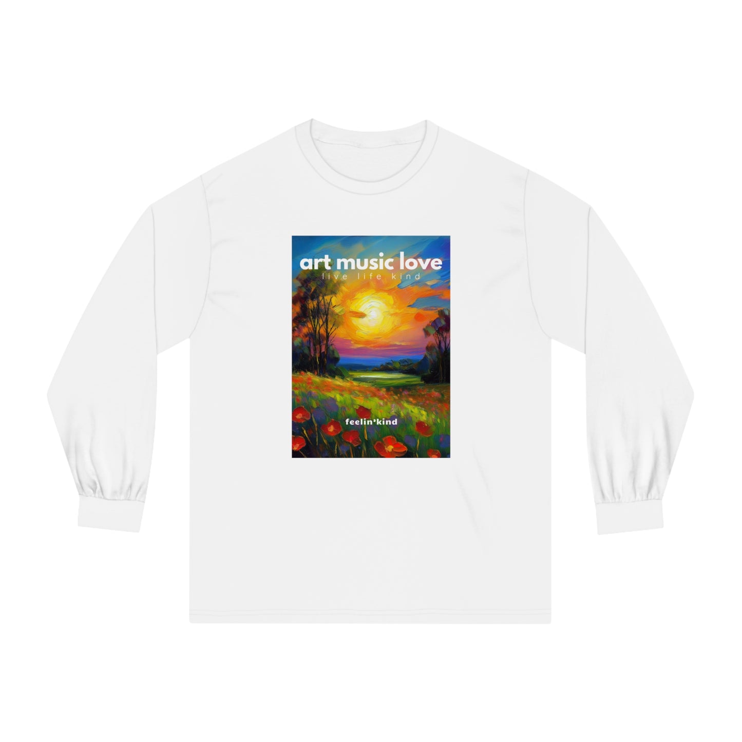 Sunset Landscape Long Sleeve T-Shirt