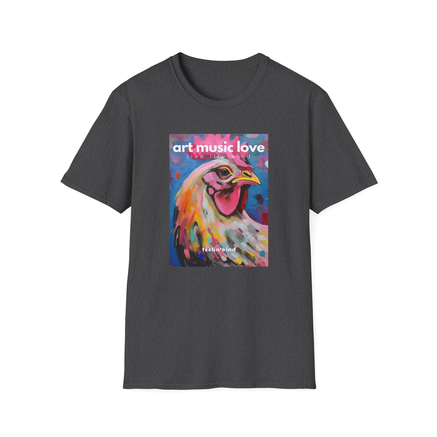 Rooster Spirit T-Shirt / Art Music Love Collection