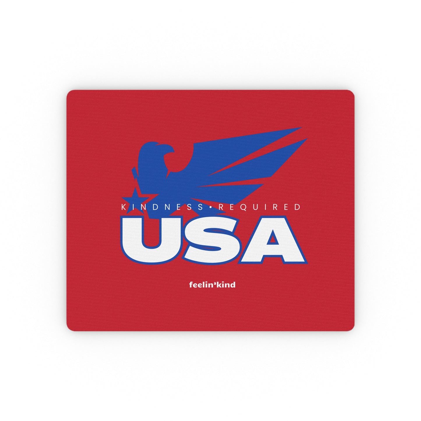 USA Kindness Required Mouse Pad