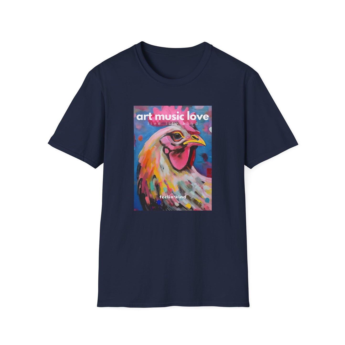 Rooster Spirit T-Shirt / Art Music Love Collection