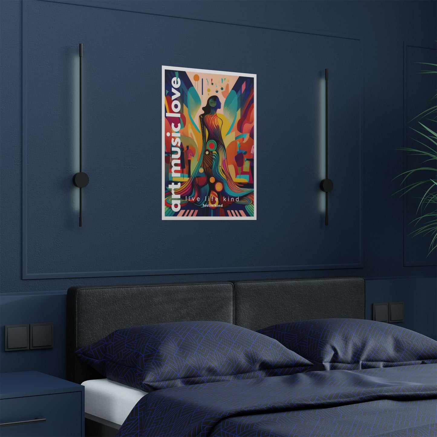 Art Music Love – Socially Kind Poster