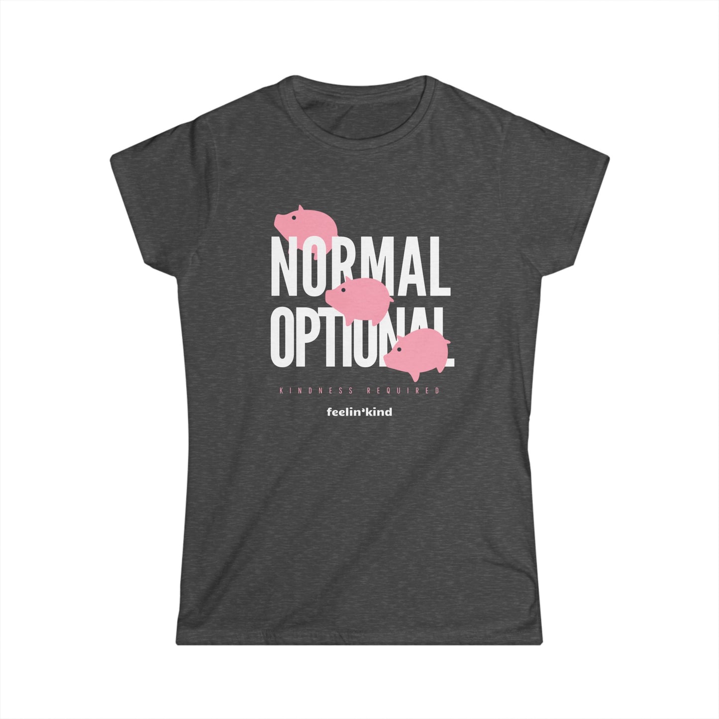 Normal Optional Pigs Women's Tee