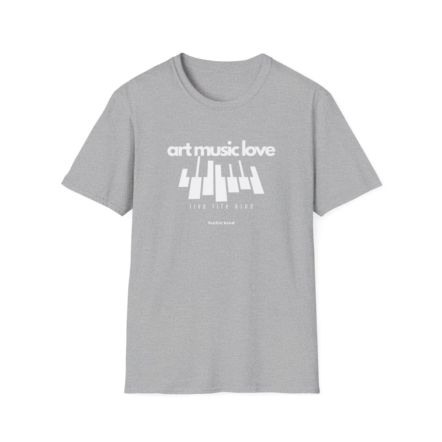 Art Music Love – Piano Keys Edition T-Shirt