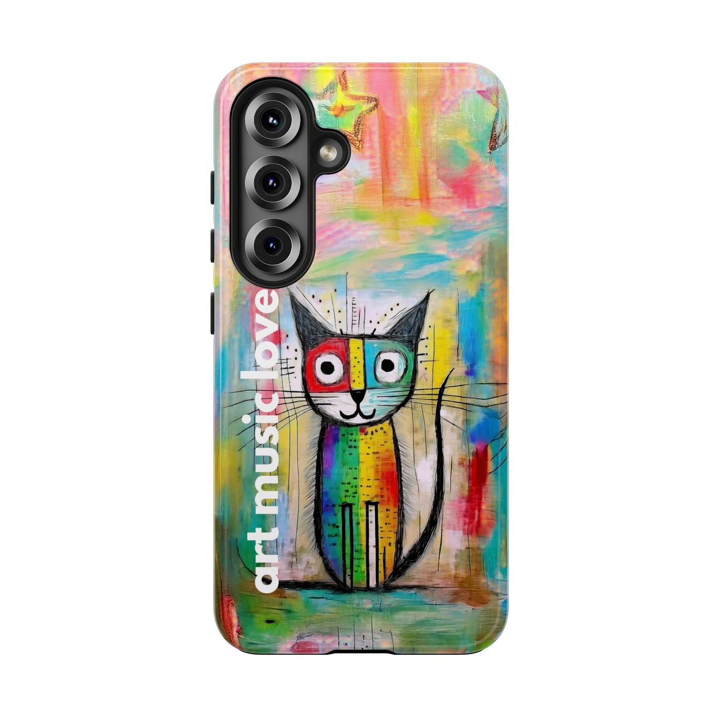 Art Music Love Phone Case – Very Artsy Cat