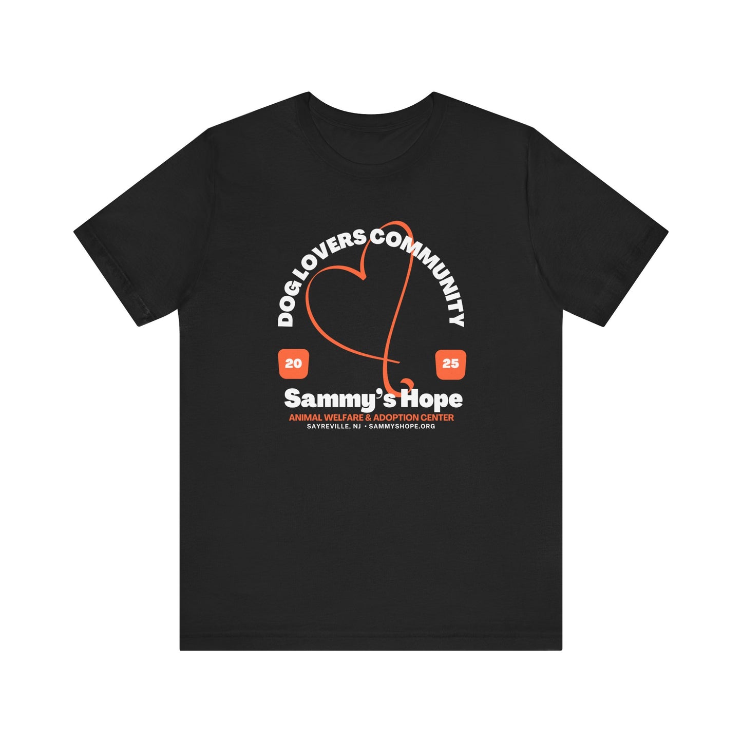 Dog Lovers Community Tee – Sammy’s Hope 2025 Edition