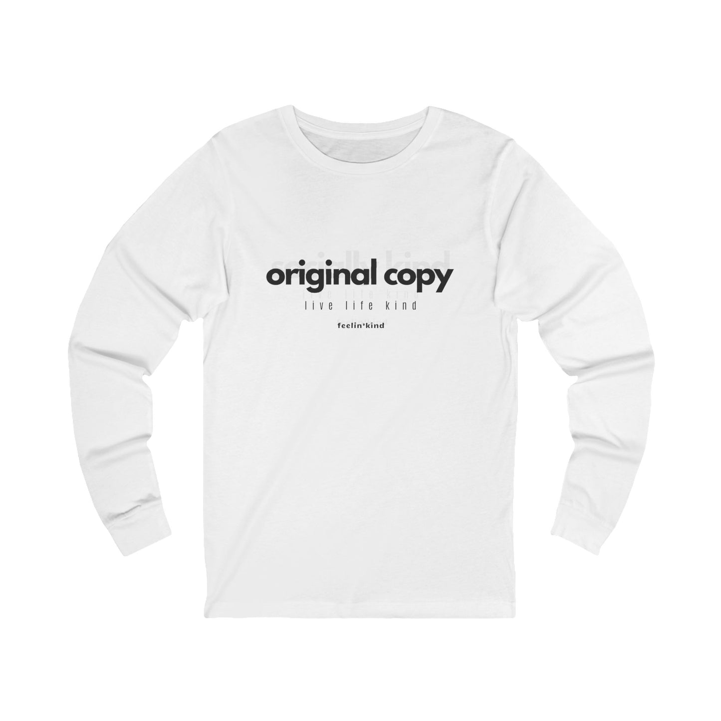 Original Copy Long Sleeve Tee