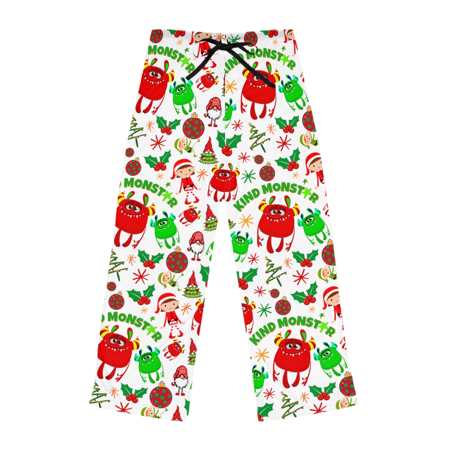 Kind Monstar Women's Pajama Pants - White