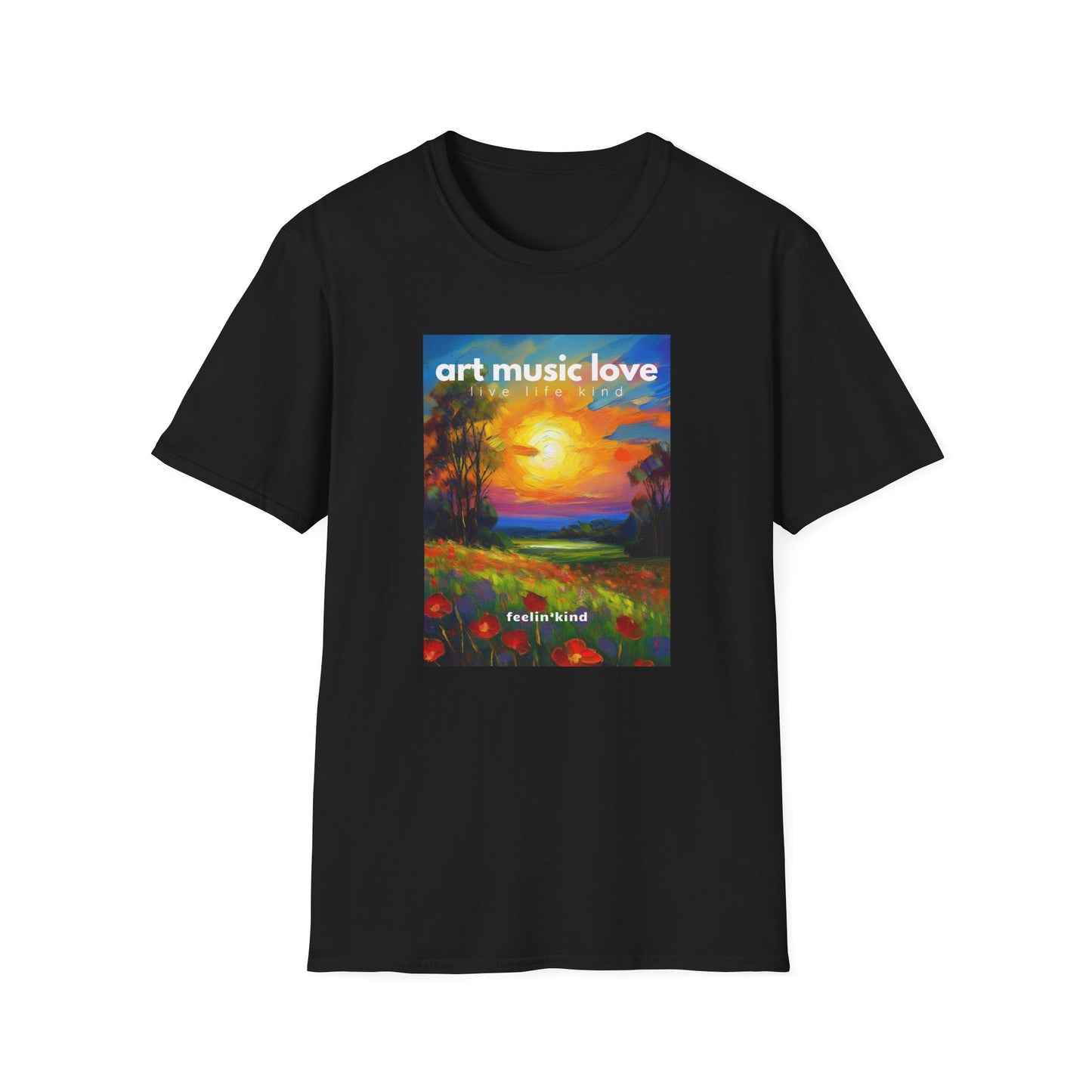 Sunset Horizon T-Shirt / Art Music Love Collection