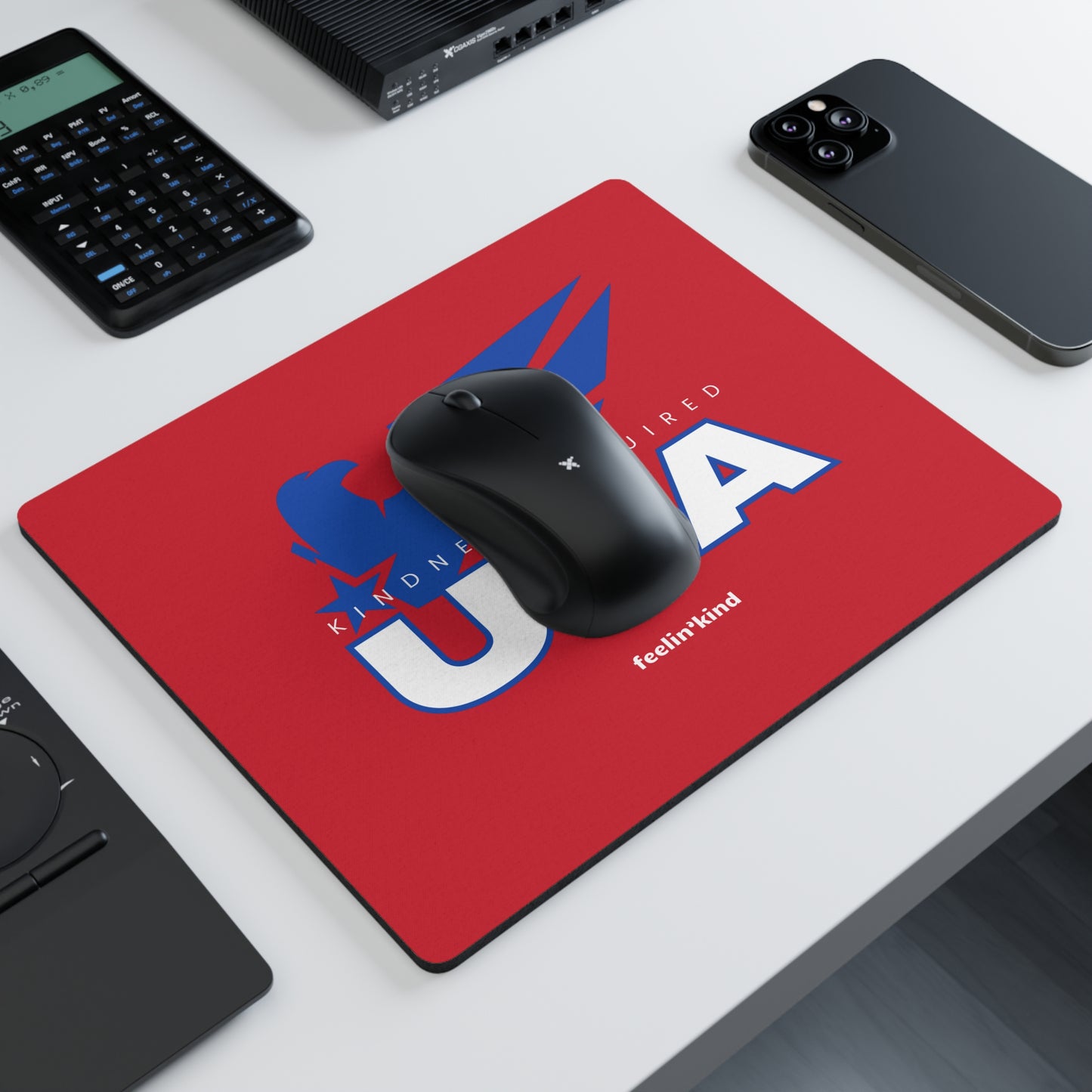 USA Kindness Required Mouse Pad