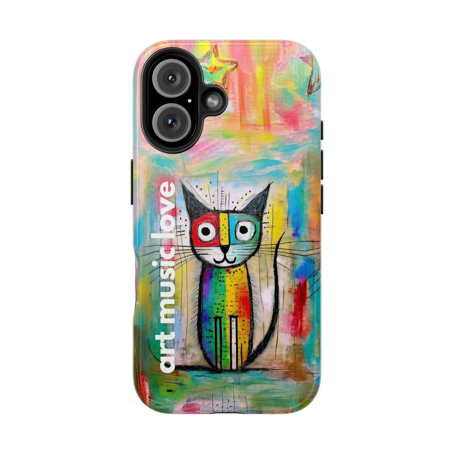 Art Music Love Phone Case – Very Artsy Cat