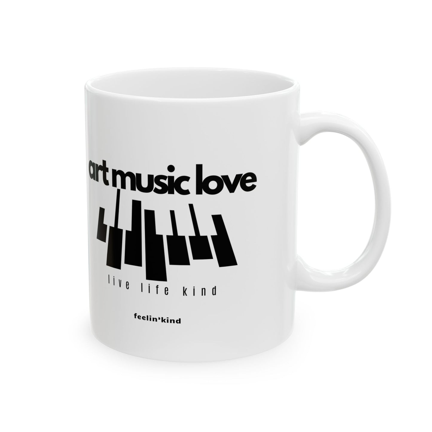 Art Music Love mug 11oz