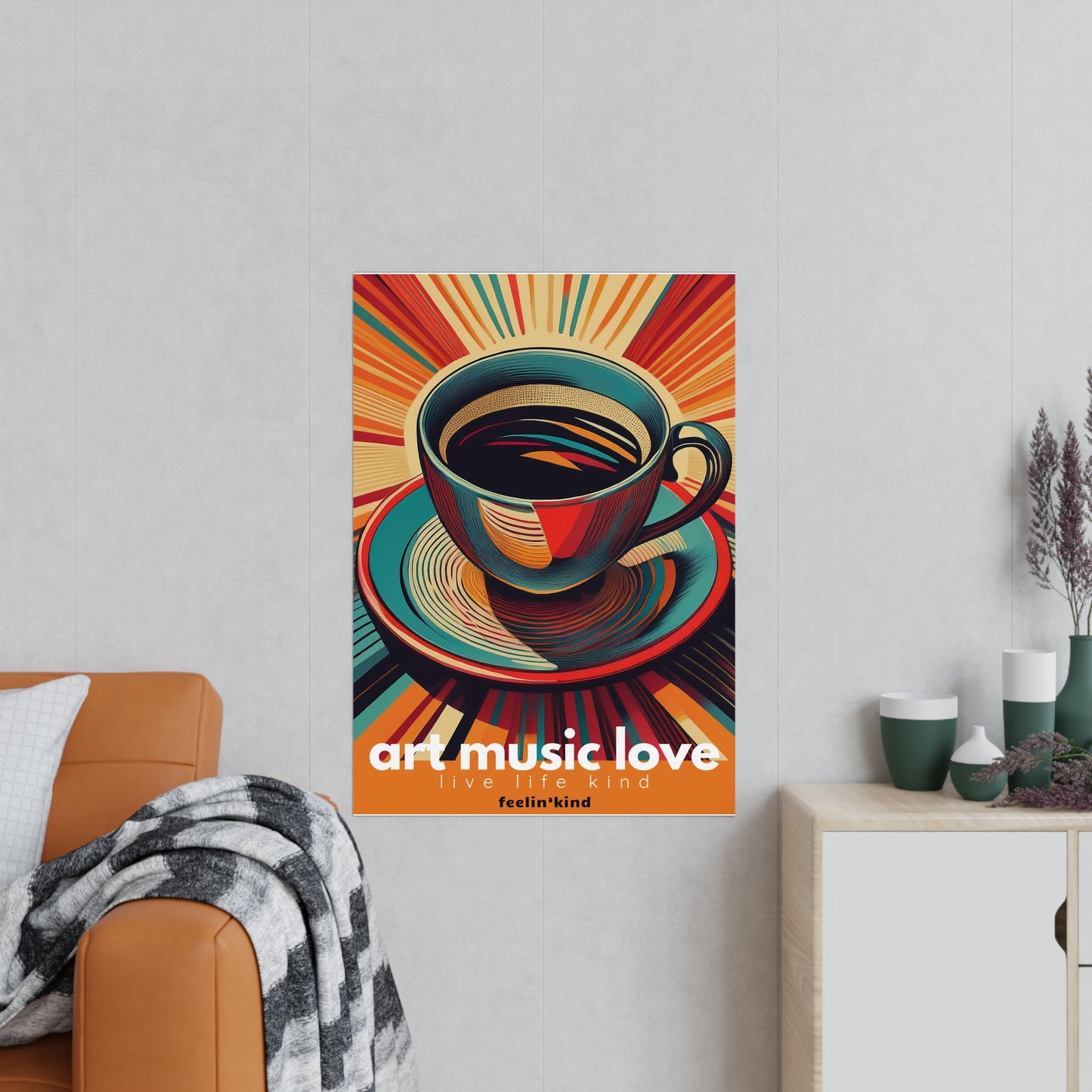 Art Music Love – Morning Harmony Coffee Poster