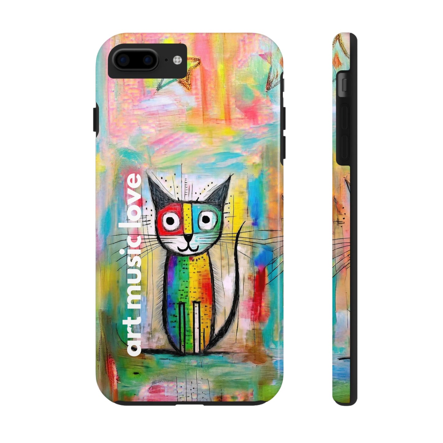 Art Music Love Phone Case – Very Artsy Cat