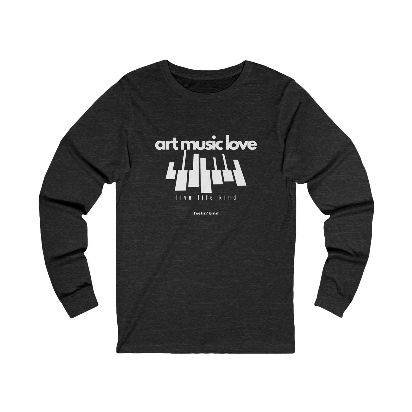 Piano Keys Long Sleeve Tee