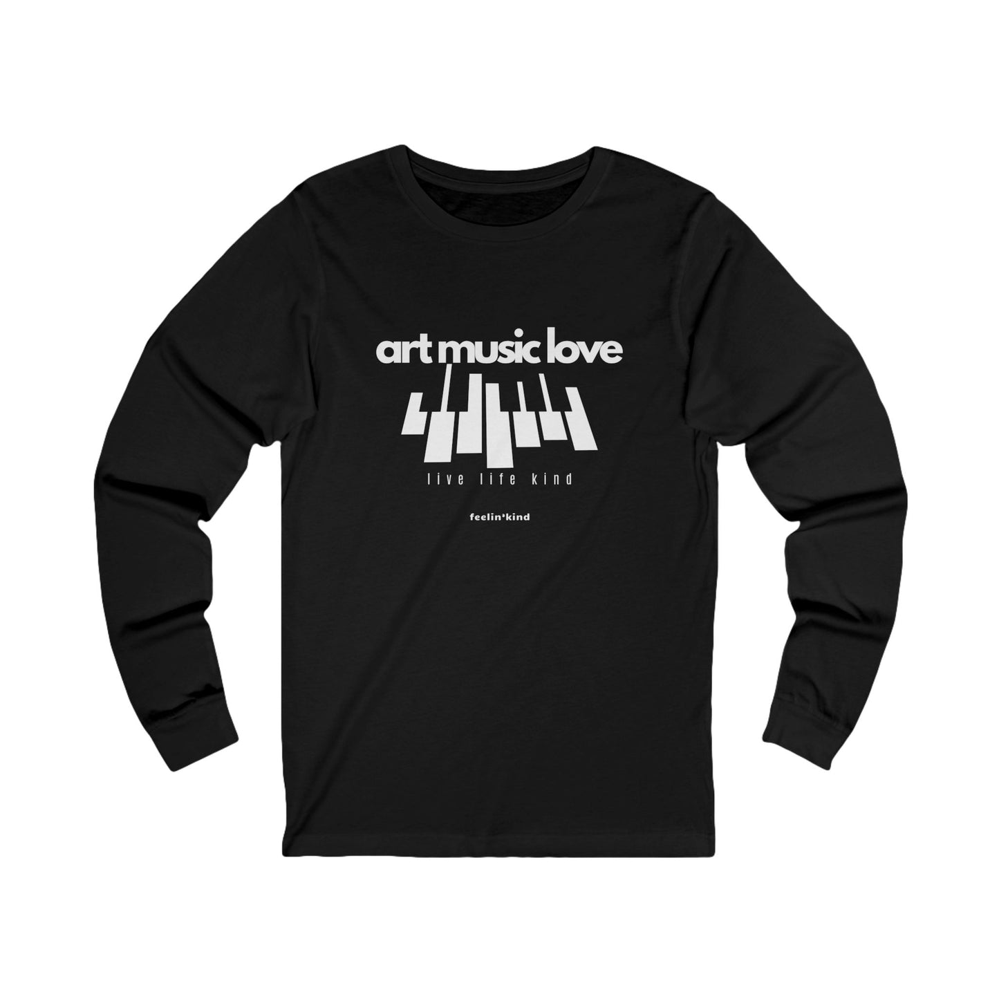 Piano Keys Long Sleeve Tee
