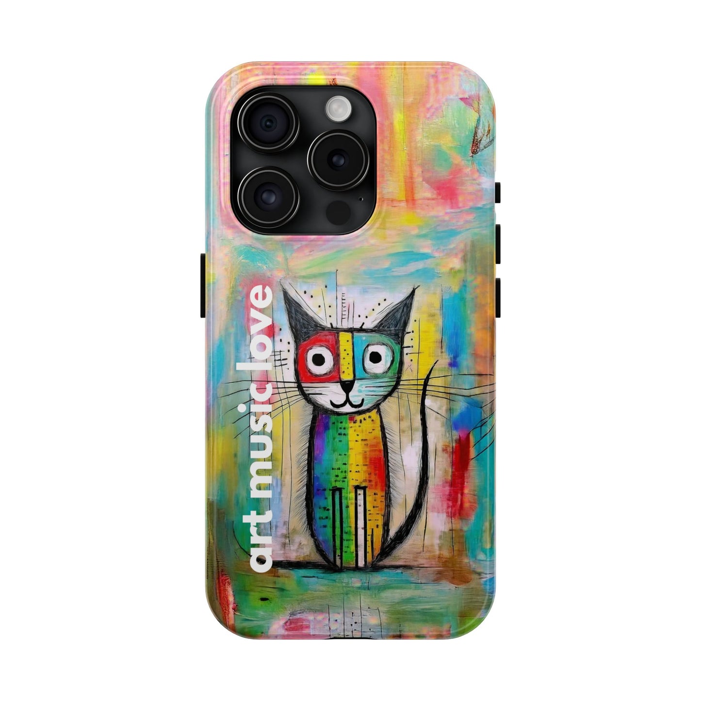 Art Music Love Phone Case – Very Artsy Cat