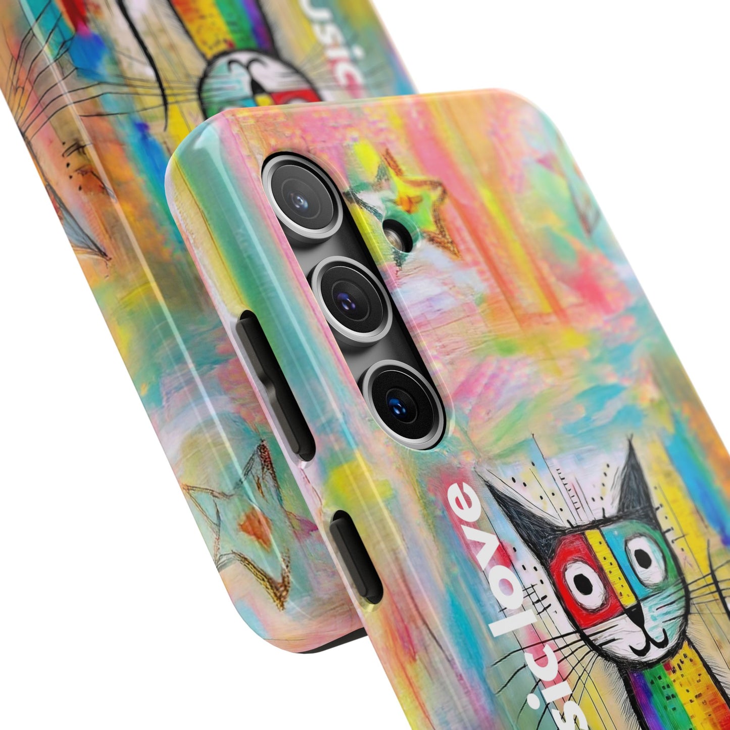 Art Music Love Phone Case – Very Artsy Cat