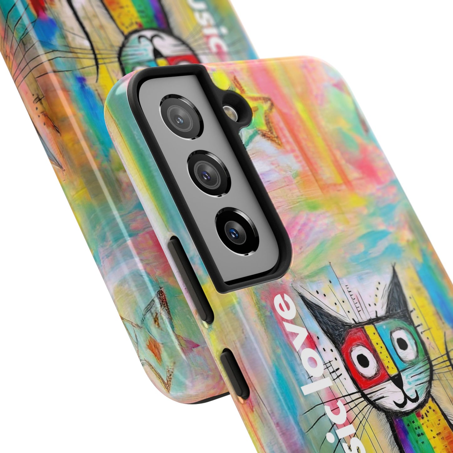 Art Music Love Phone Case – Very Artsy Cat