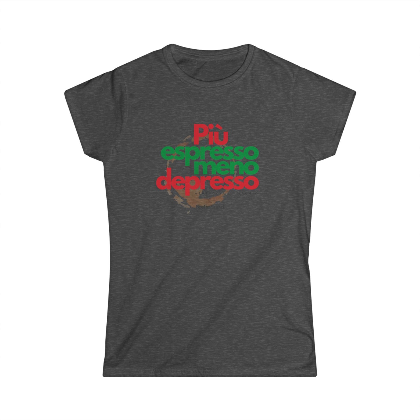 Più Espresso Meno Depresso Tee – Italian Colors