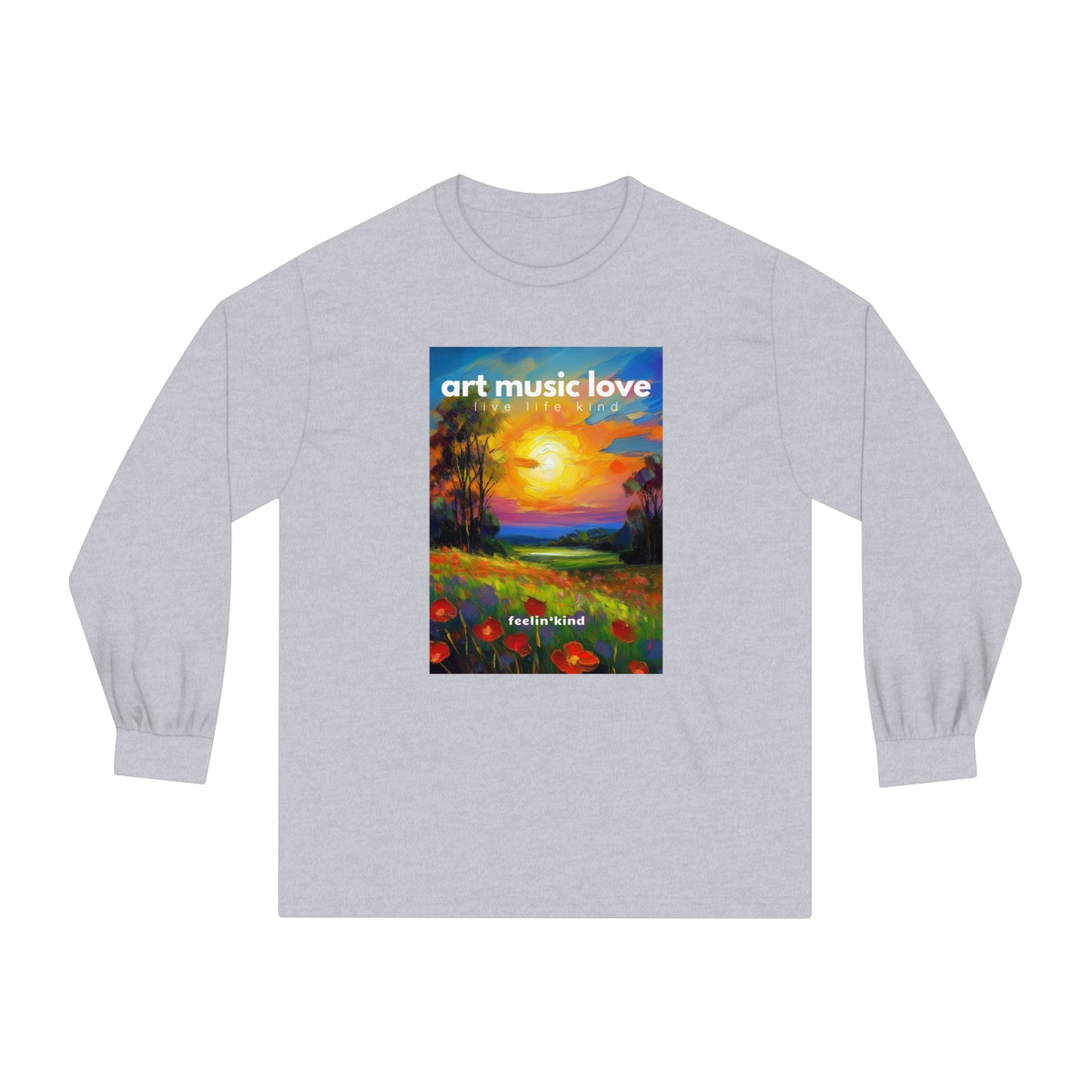 Sunset Landscape Long Sleeve T-Shirt