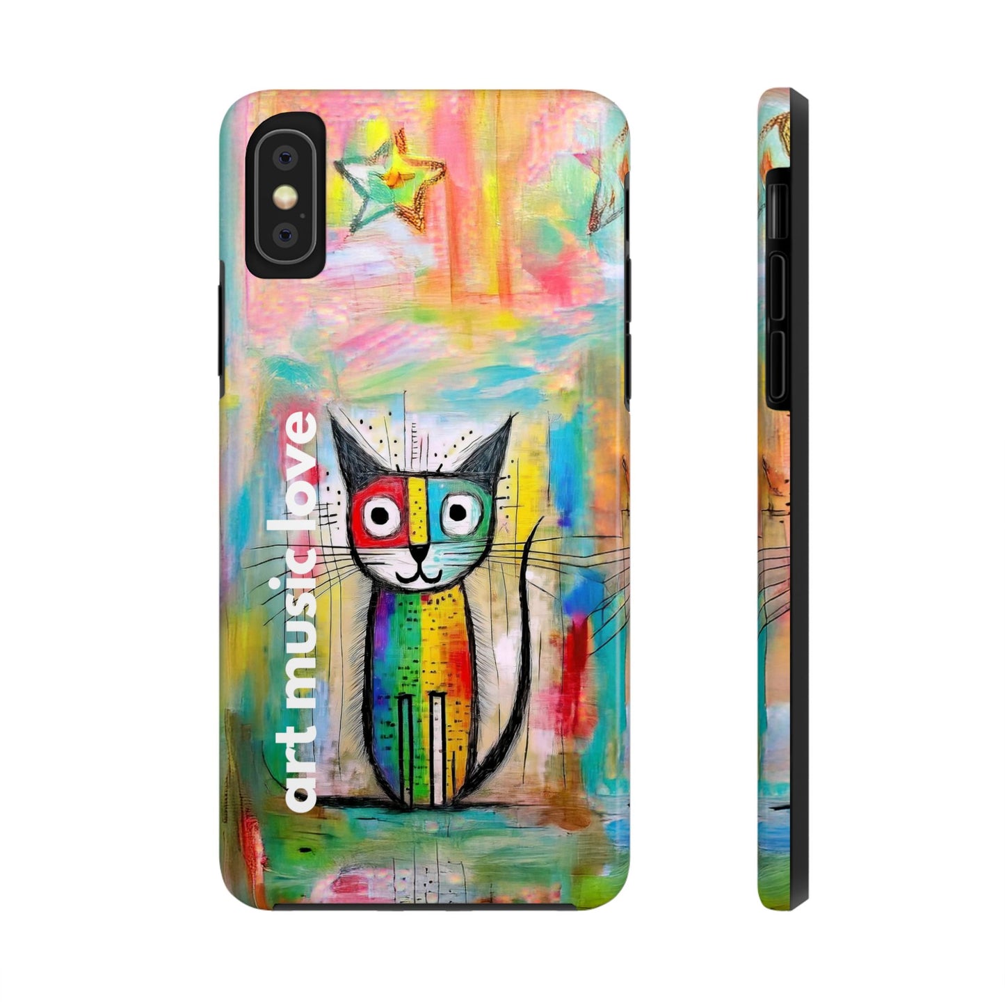 Art Music Love Phone Case – Very Artsy Cat