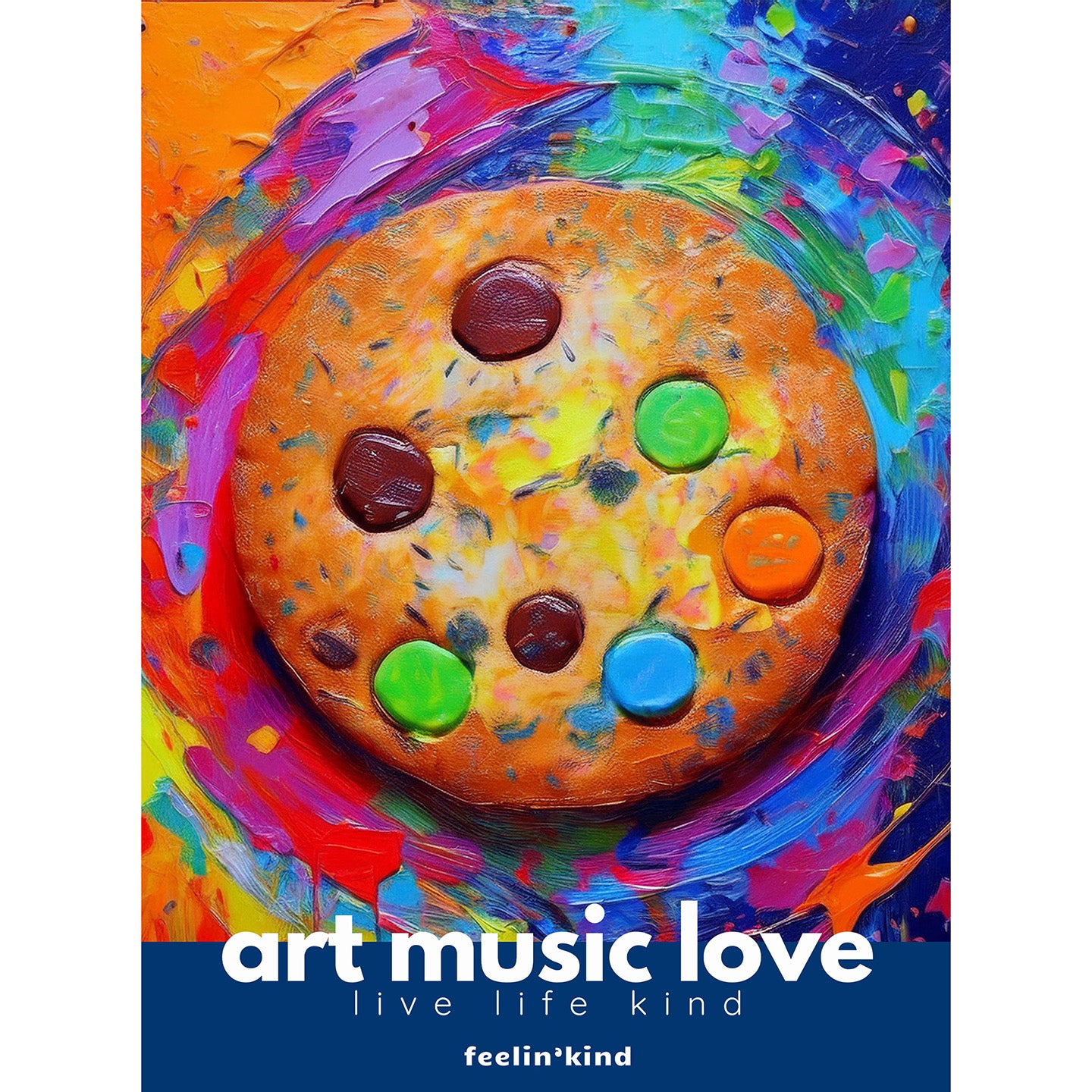 Cosmic Cookie Delight T-Shirt / Art Music Love Collection