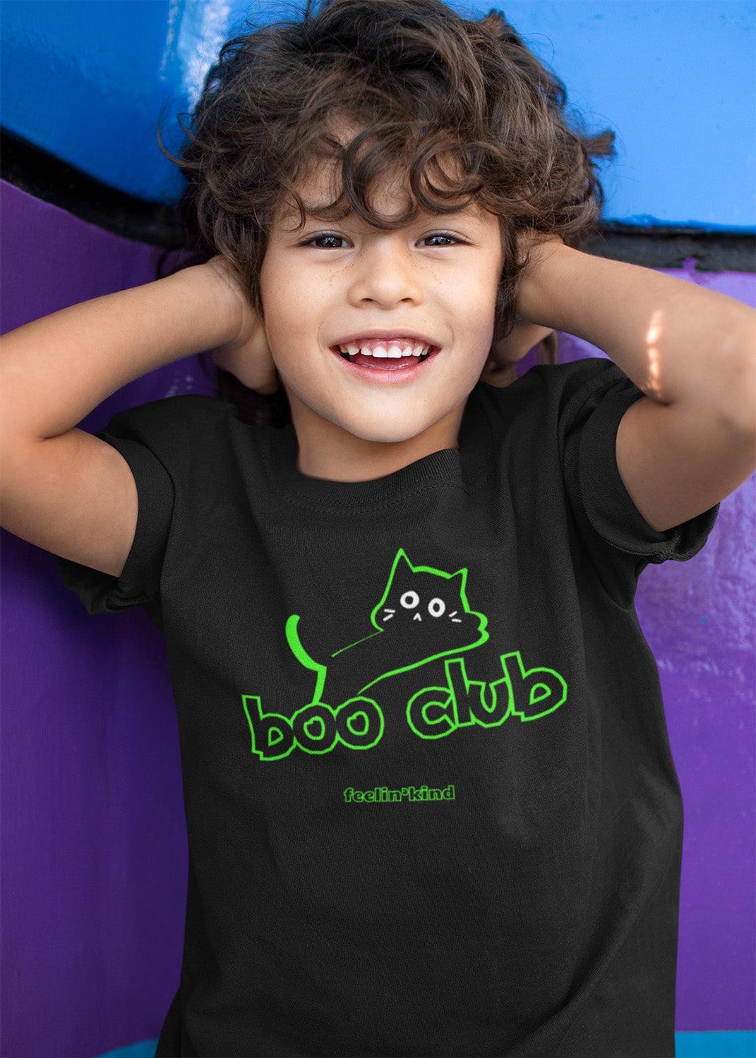 Boo Club Kids Tee – Feelin’Kind Halloween Collection