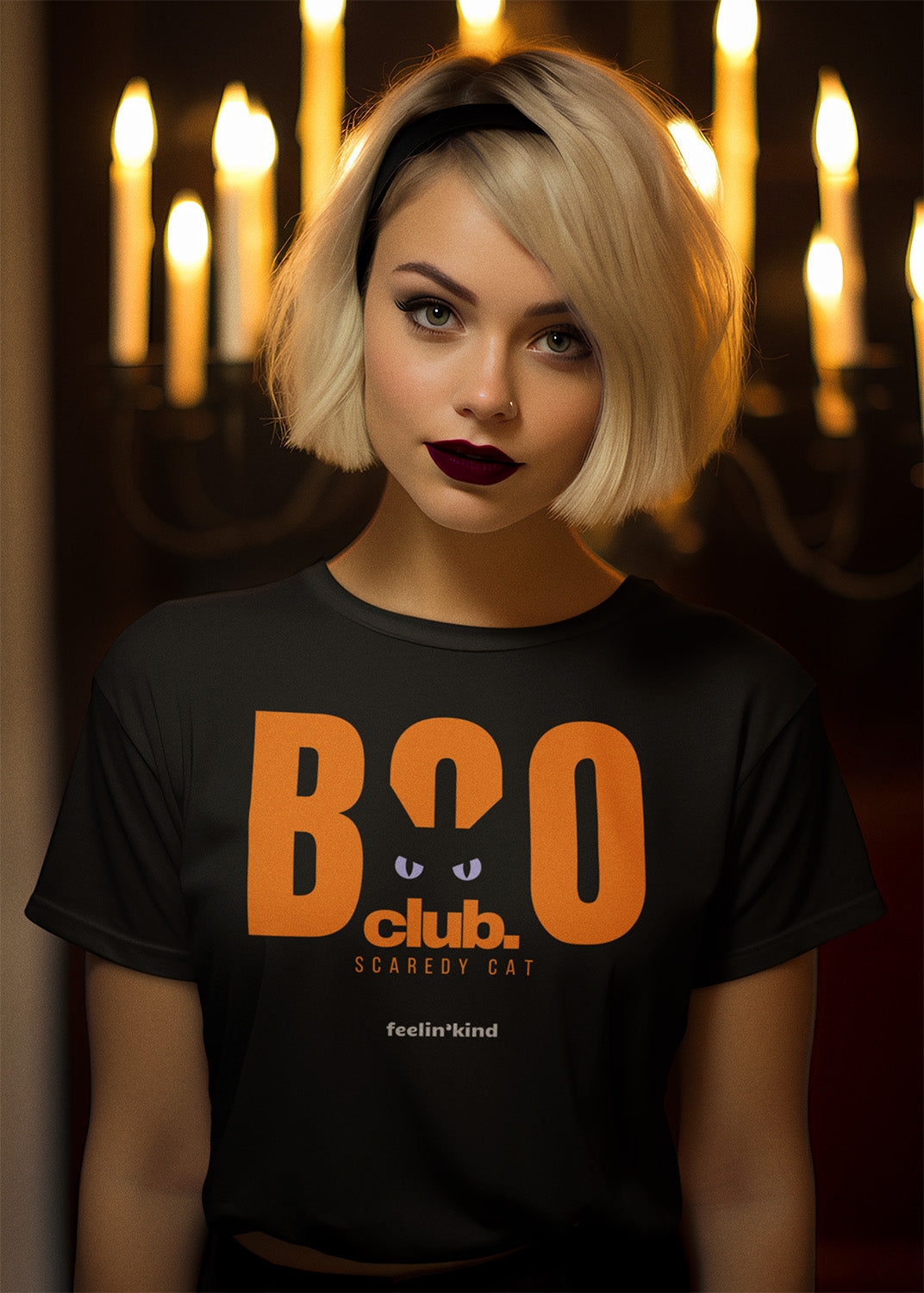 BOO Club Scaredy Cat Tee