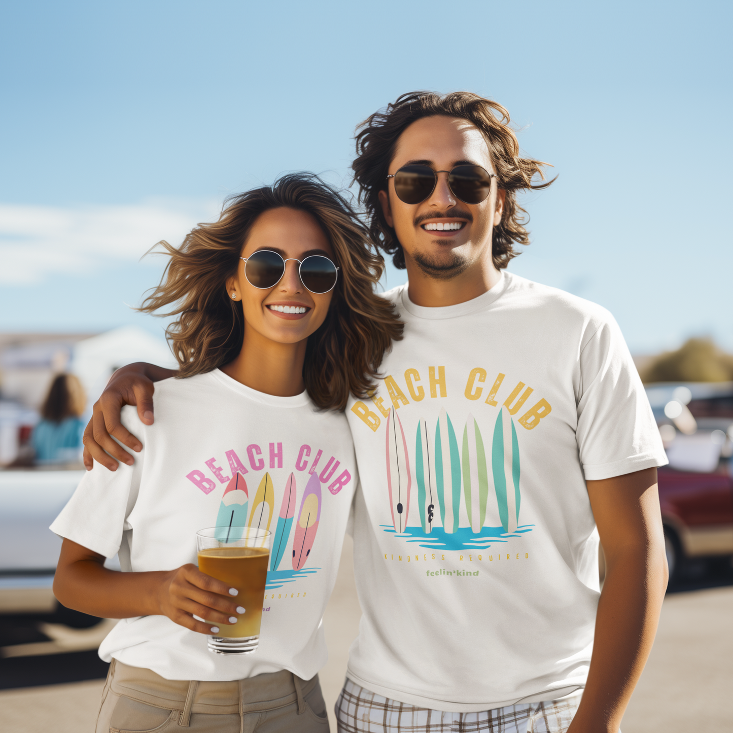Beach Club Surf Boards Kindness Required