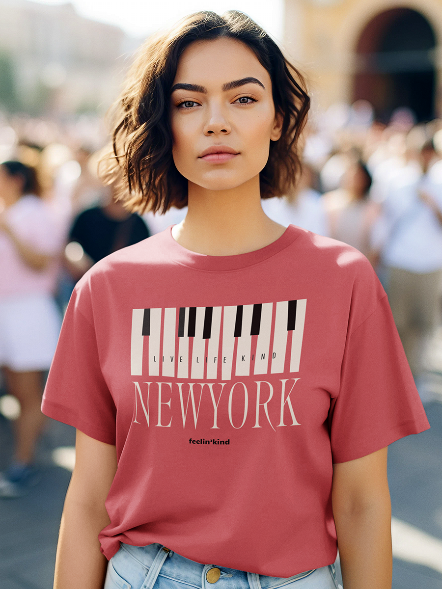 Live Life Kind NYC | Piano Tee