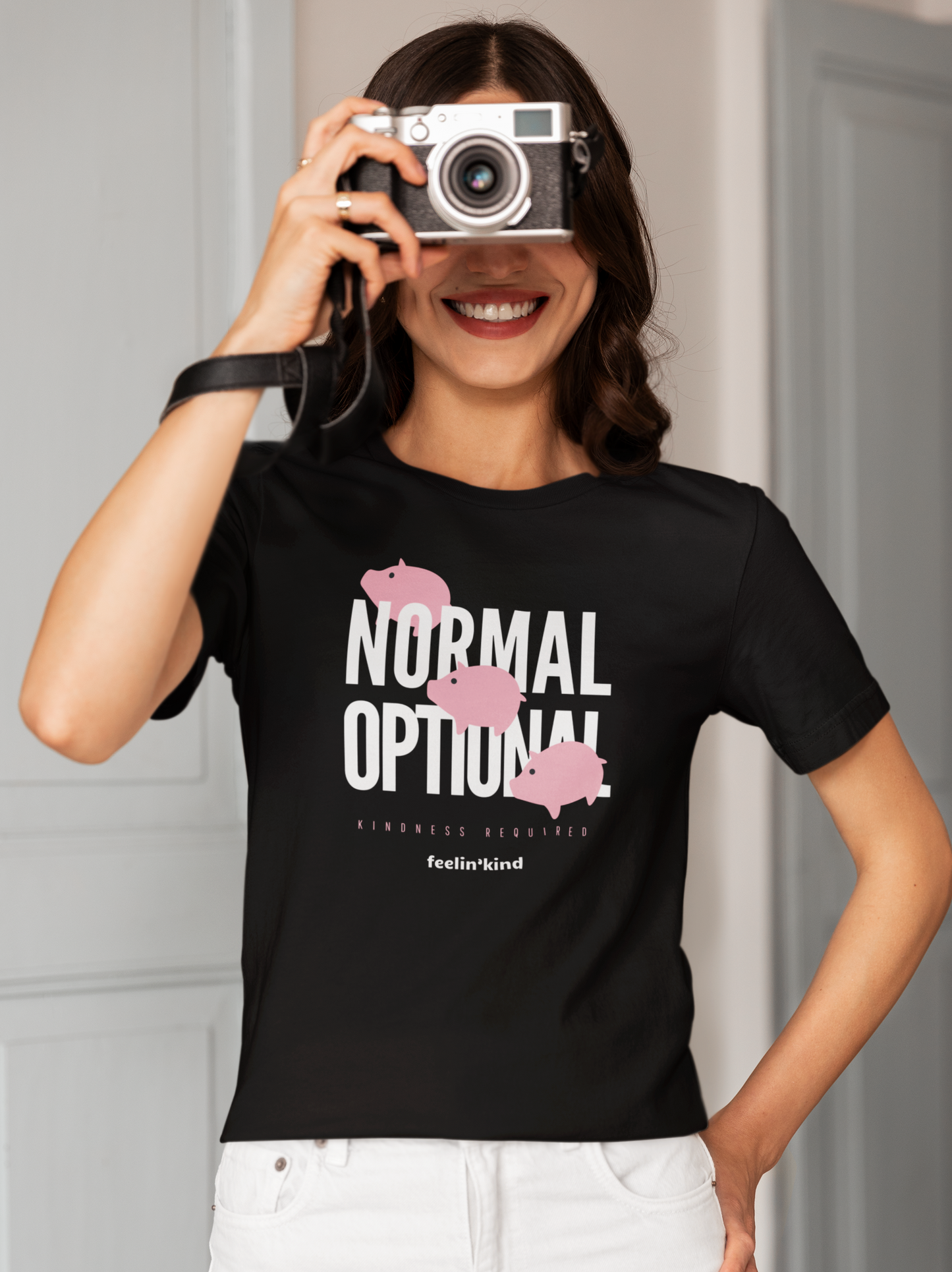 Normal Optional Pigs Women's Tee