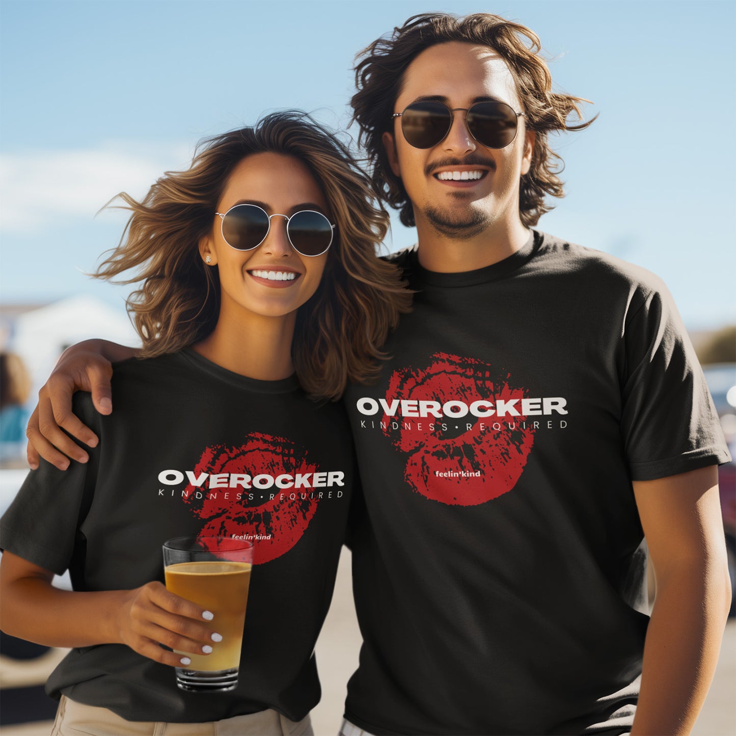 Overocker Lips Unisex Tee