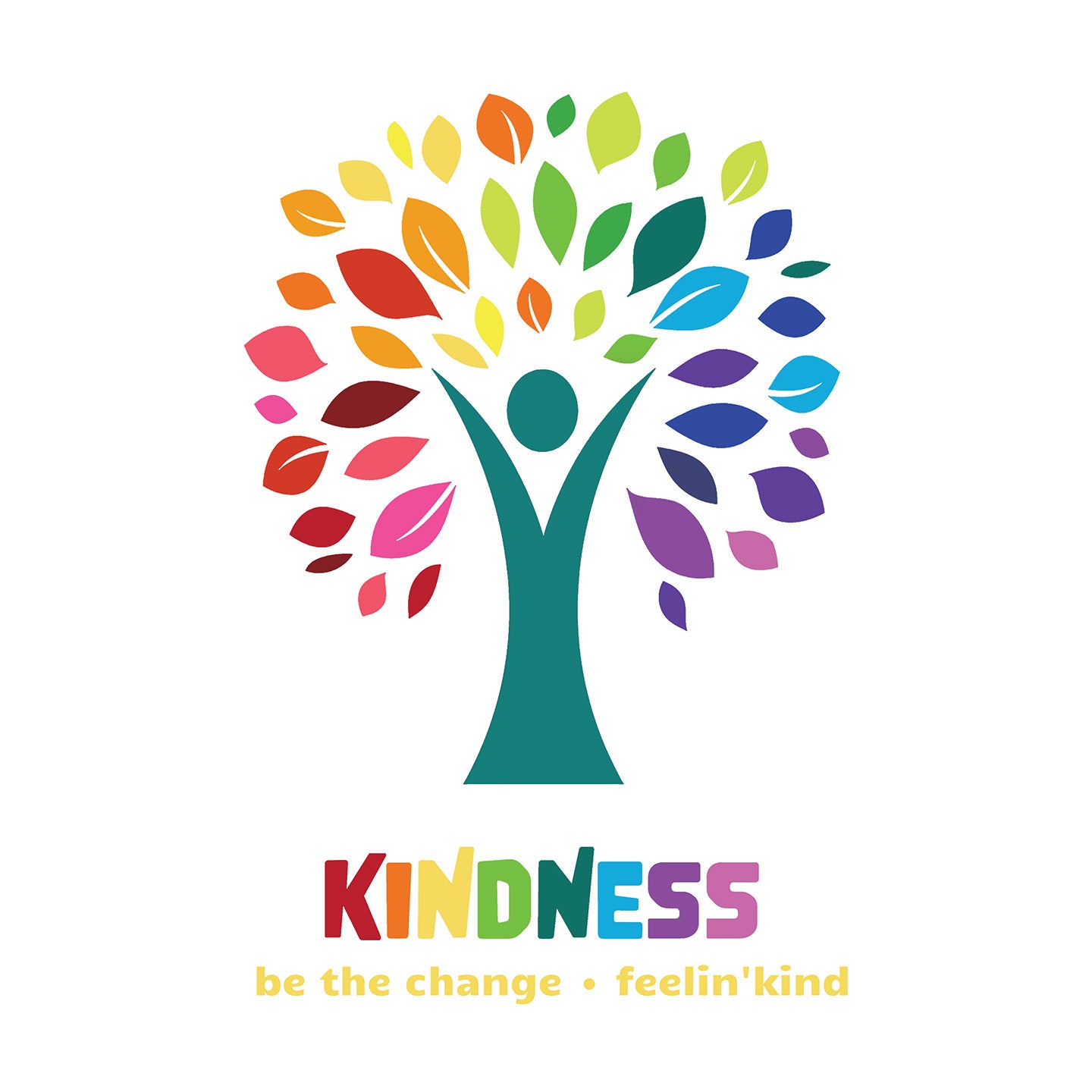 Kindness Tree – Be the Change T-Shirt
