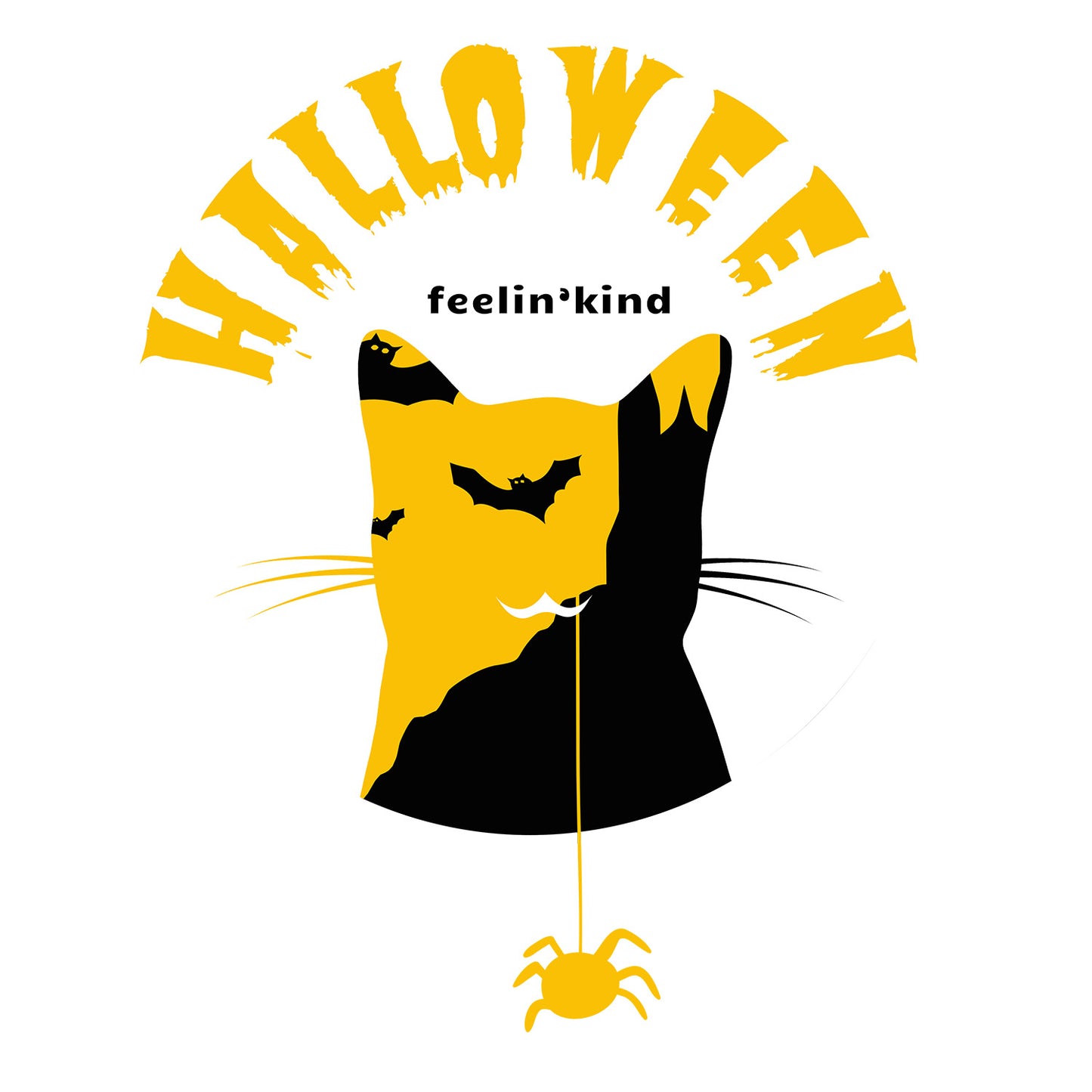 Halloween Cat Baby Bodysuit – Little Boo Edition