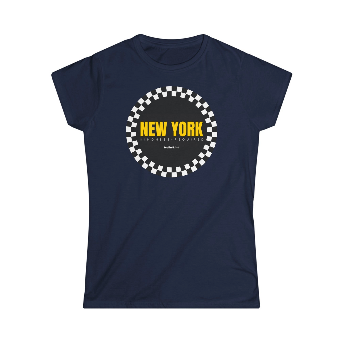 New York Checkered T-Shirt